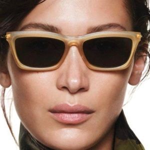 MICHAEL KORS Stowe rectangle-frame sunglasse